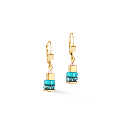 Coeur de Lion oorbellen 4413/ /1516 multicolor gold Coeur de Lion oorbellen 4413/ /1516 multicolor gold