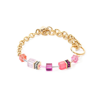 Coeur de Lion Armband 3038/ /0416 Gold Magenta