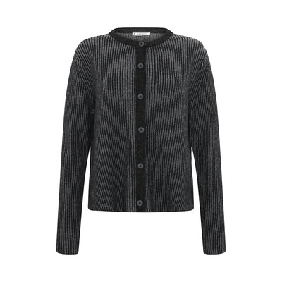Mansted clothing Sol cardigan dark charcoal