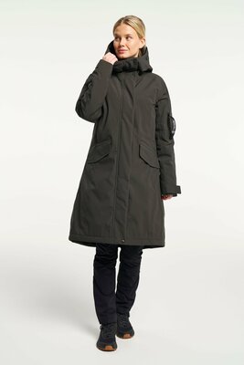 Tenson MPC winterjas Aurora Parka donkergroen, Waterafstotend, winddicht, en ademend   Tenson MPC winterjas Aurora Parka donkergroen, Waterafstotend, winddicht, en ademend