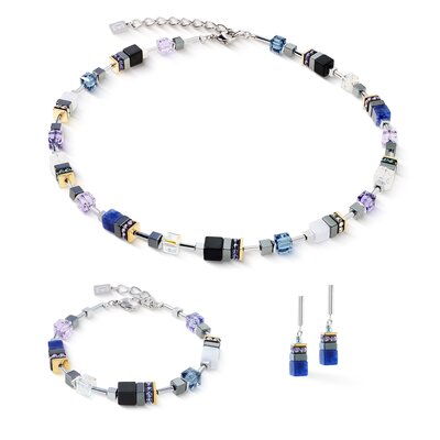 Coeur de Lion oorbellen 3017/ /0708 Blue Moon Bicolour Coeur de Lion oorbellen 3017/ /0708 Blue Moon Bicolour