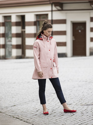 Blaest regenjas model Copenhagen wit