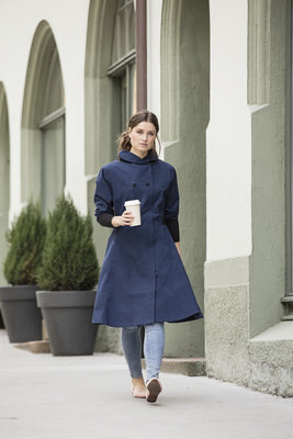 Blaest regenjas model Barcelona wit