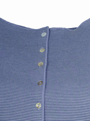 Jalfe 11927-434S shirt met knopen ekologisch katoen lavendel-blauw/lavendel