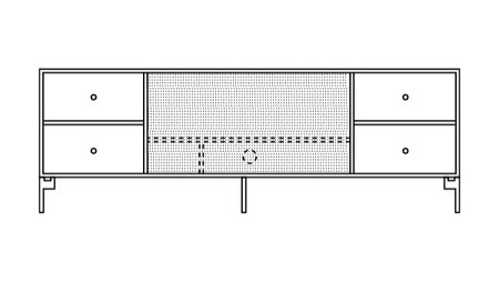 Montana TV meubel, model 04 (SI14/SI14P) TV kast campagne ladekast/opbergkast Prijsvoorbeeld van € 2125,00 voor € 1700,00*