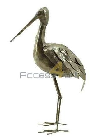 Metalen grutto staand, metalen vogel | Birdwoods