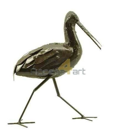 Metalen grutto lopend, metalen vogel | Birdwoods