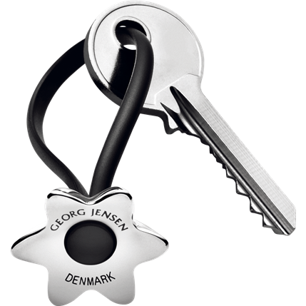 Georg Jensen Bloemen sleutelhanger