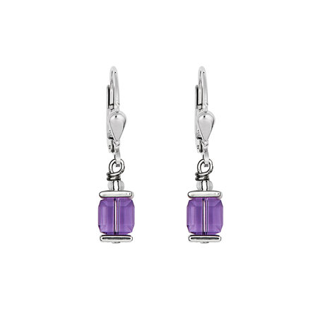 Coeur de Lion Oorbellen 0094/ /0829 Purple