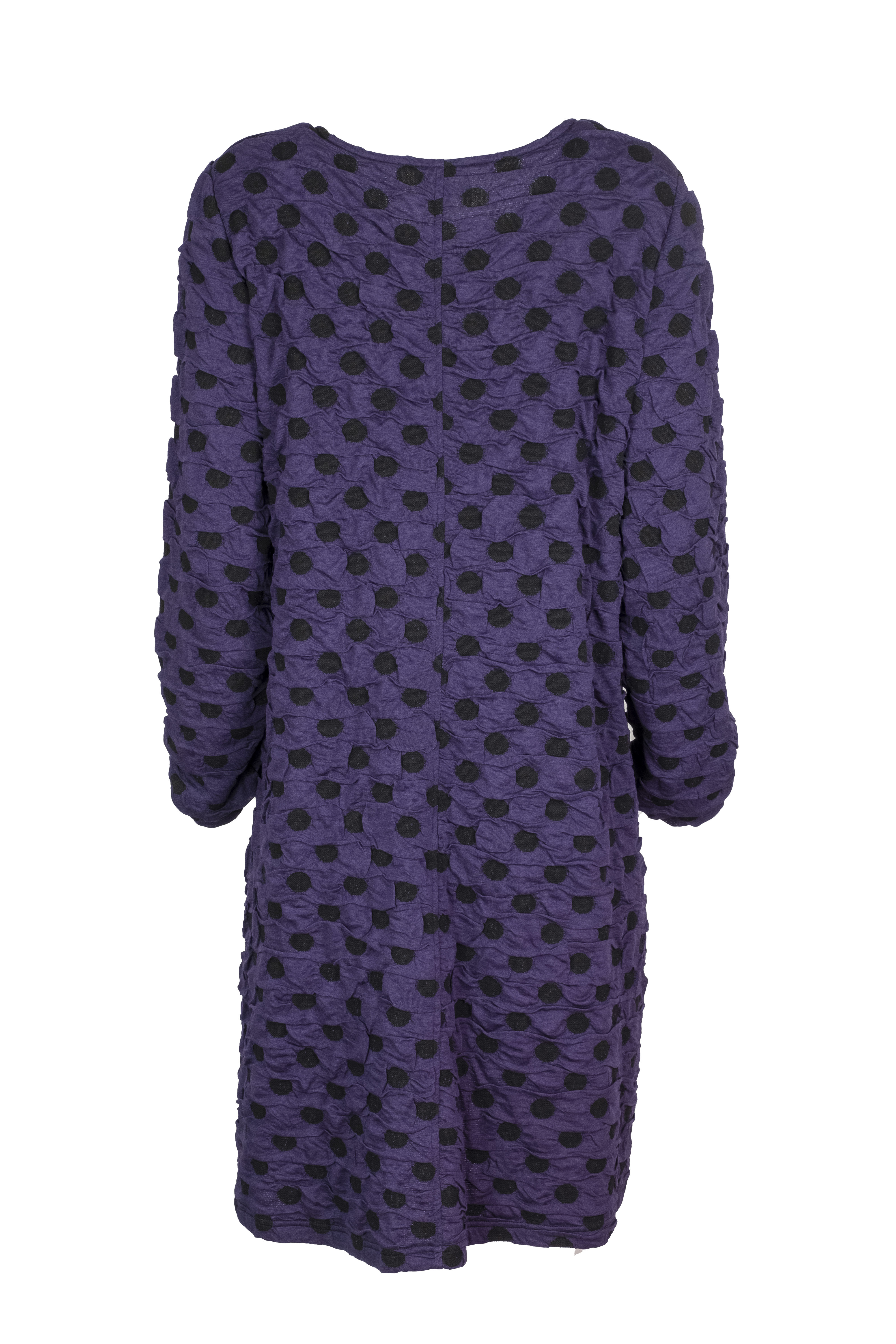 Baldino kleding tuniek 3-328 paars/zwart stip