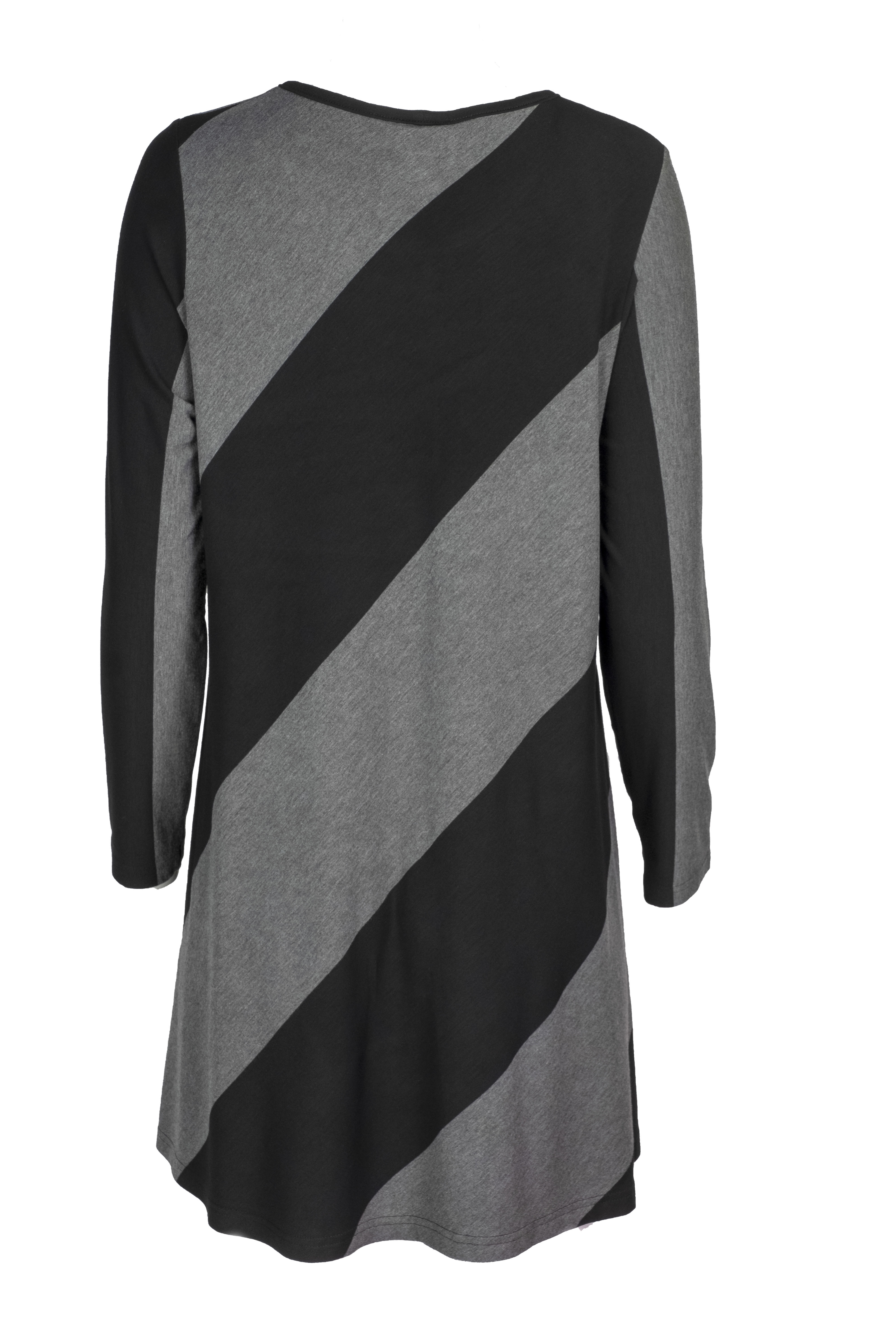 Baldino kleding tuniek 2-1049C zwart/grijs