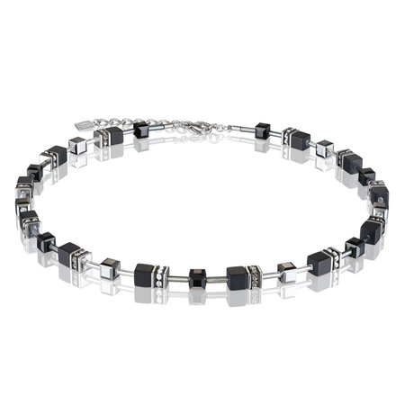 Coeur de Lion Ketting 4018/ /1317 Black-Silver