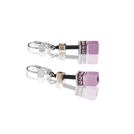 Coeur de Lion Oorbellen 2838/ /1119 Brown-Rose