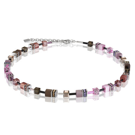 Coeur de Lion Ketting 2838/ /1119 Brown-Rose
