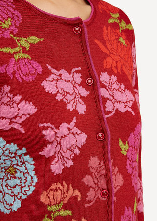 Oleana Cardigan 333 R rood