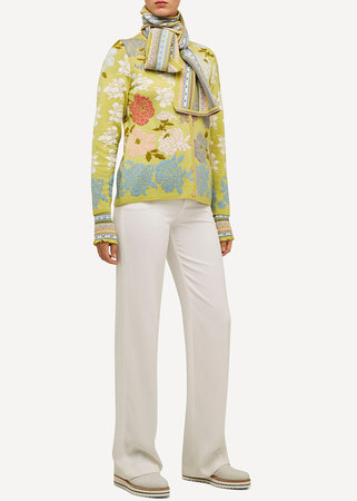 Oleana Cardigan 333 Y geel