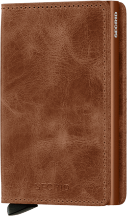 Secrid Slimwallet S Vintage Cognac Rust portemonnee