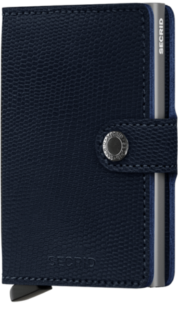 Secrid Miniwallet M Rango Blue Titanium portemonnee