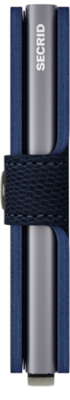 Secrid Miniwallet M Rango Blue Titanium portemonnee