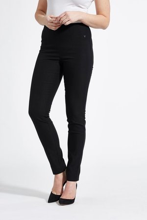 Laurie broek, model Slim basis viscose zwart 27016-99970