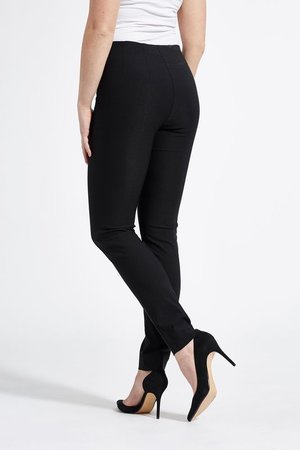 Laurie broek, model Slim basis viscose zwart 27016-99970