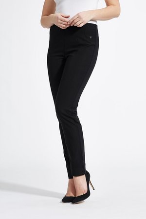 Laurie broek, model Betty Regular basis viscose zwart 27014-99970