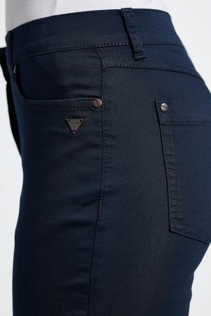 Laurie broek, model Charlotte Regular basis katoen donker blauw 25411-49200