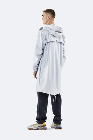 Rains Regenjas Fishtail Parka unisex metallic ice grey 1257-96