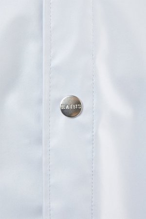 Rains Regenjas Long Jacket unisex Metallic Ice Grey 1202-96
