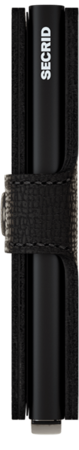 Secrid Miniwallet MC Crisple Black portemonnee