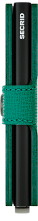 Secrid Miniwallet MC Crisple Emerald portemonnee