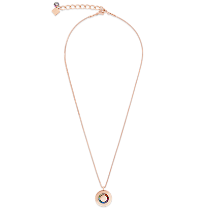 Coeur de Lion Ketting 5004/ /1577 Multicolor Rosé Goud