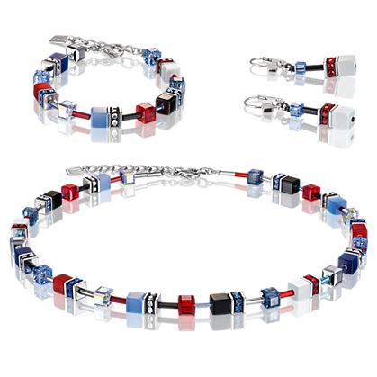 Coeur de Lion Armband 2838/ /0703 Blue-Red