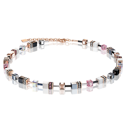 Coeur de Lion Ketting 4013/ /1920 Licht Roze
