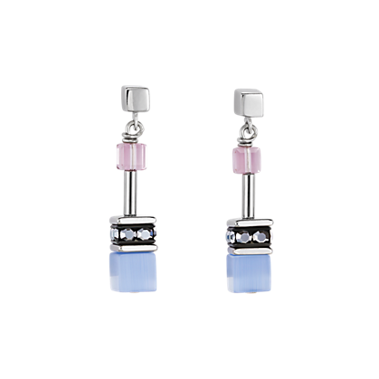 Coeur de Lion Oorbellen 2839/ /0719 Blue-Rosa