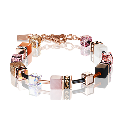 Coeur de Lion Armband 4905/ /0227 Peach-Rose
