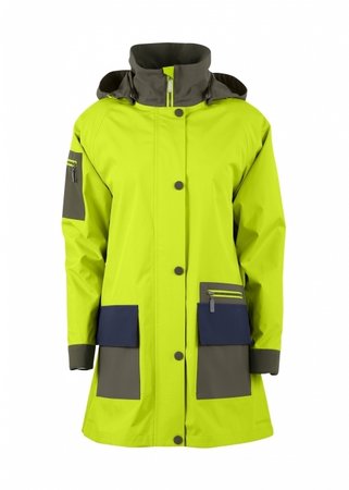Blaest regenjas model Copenhagen lime