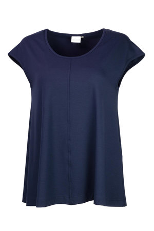 Aino Shirt Lulu navy blauw