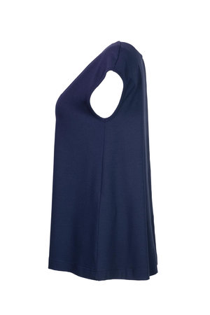 Aino Shirt Lulu navy blauw