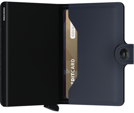 Secrid Miniwallet M Matte Night Blue portemonnee