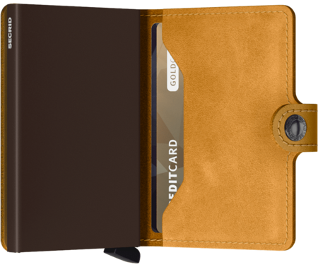 Secrid Miniwallet MV Vintage Ochre portemonnee