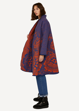 Oleana Soft may coat 509E Blue carrot