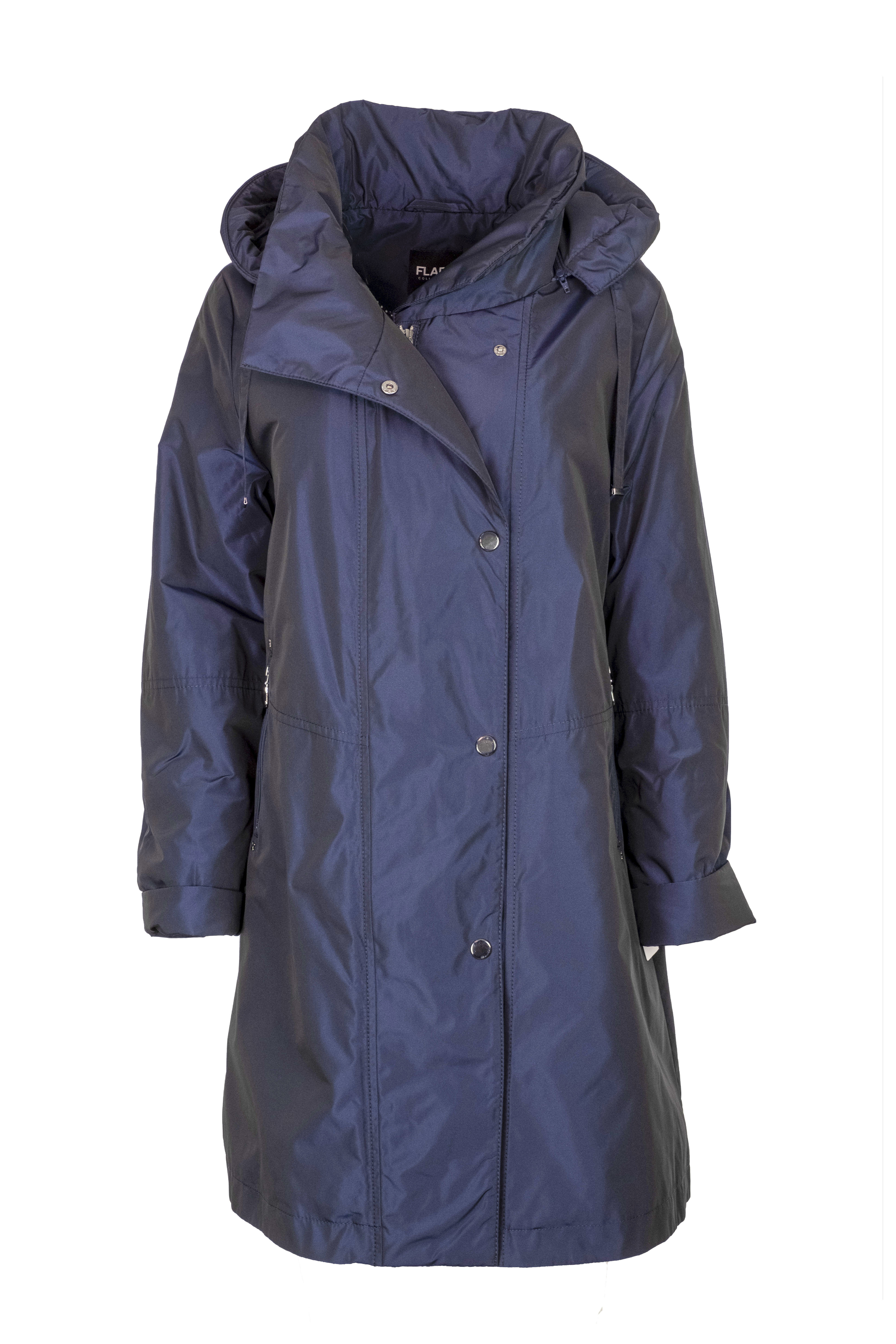 Flare Collection winterjas 3346 donkerblauw