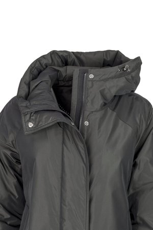 Flare Collection winterjas 3175 donkergroen