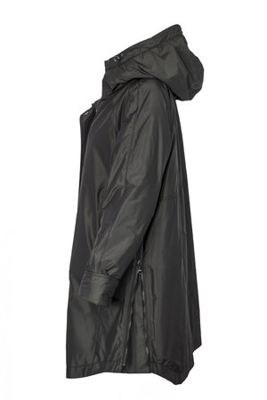 Flare Collection winterjas 3175 donkergroen