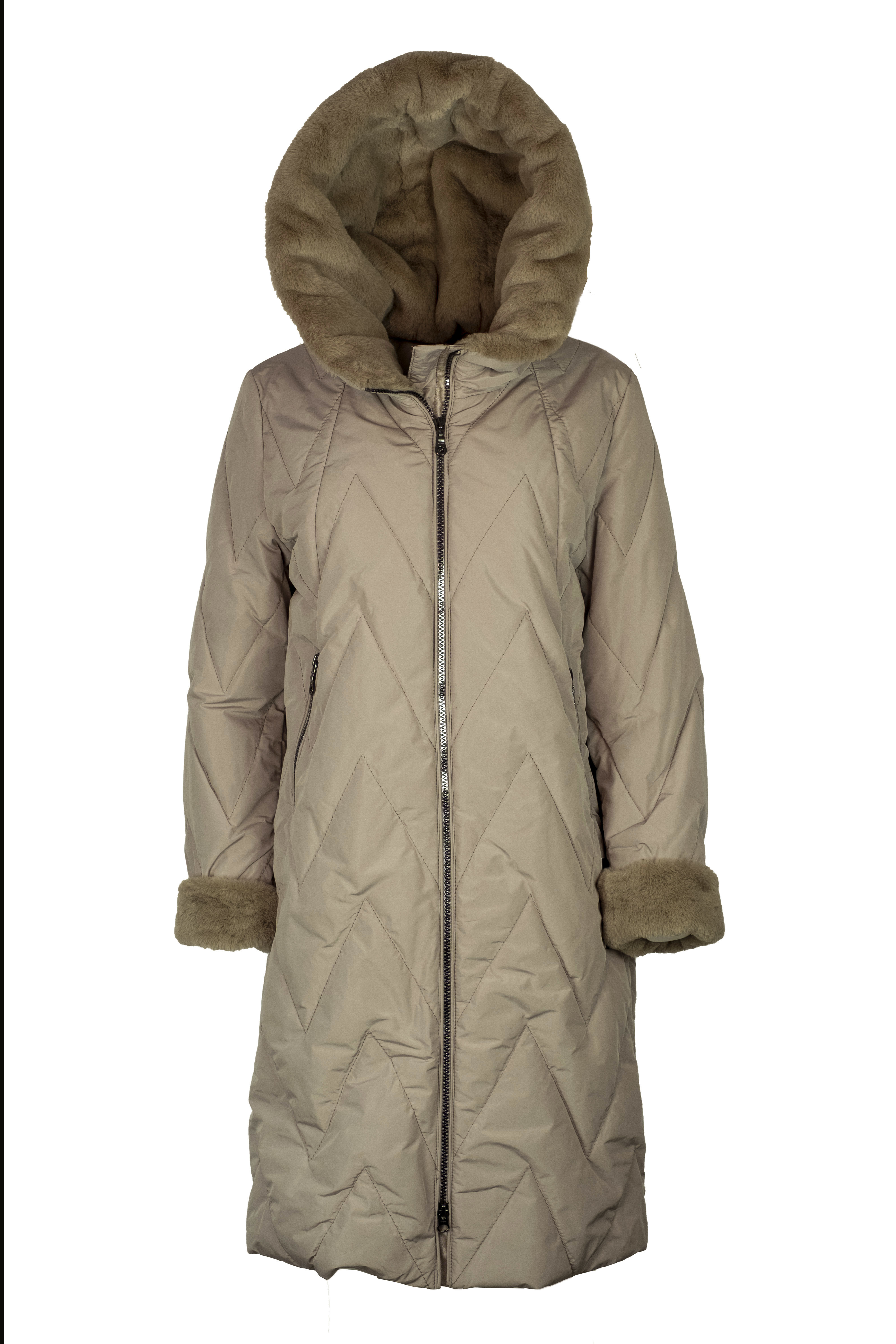 Flare Collection winterjas 3155 Sand