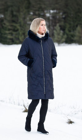 Flare Collection winterjas 3155 Sand