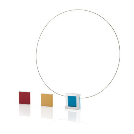 CLIC Ketting SE2019 Rood, Goud, Blauw