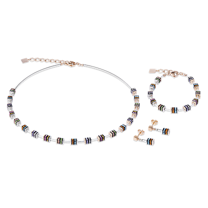 Coeur de Lion Oorbellen 4950/ /1522 Multicolor Pastel