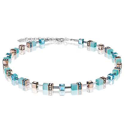 Coeur de Lion Ketting 4016/ /2000 Aqua